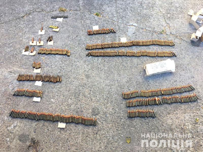 Поліція вилучила 450 патронів під час обшуку у мешканця Рівненщини